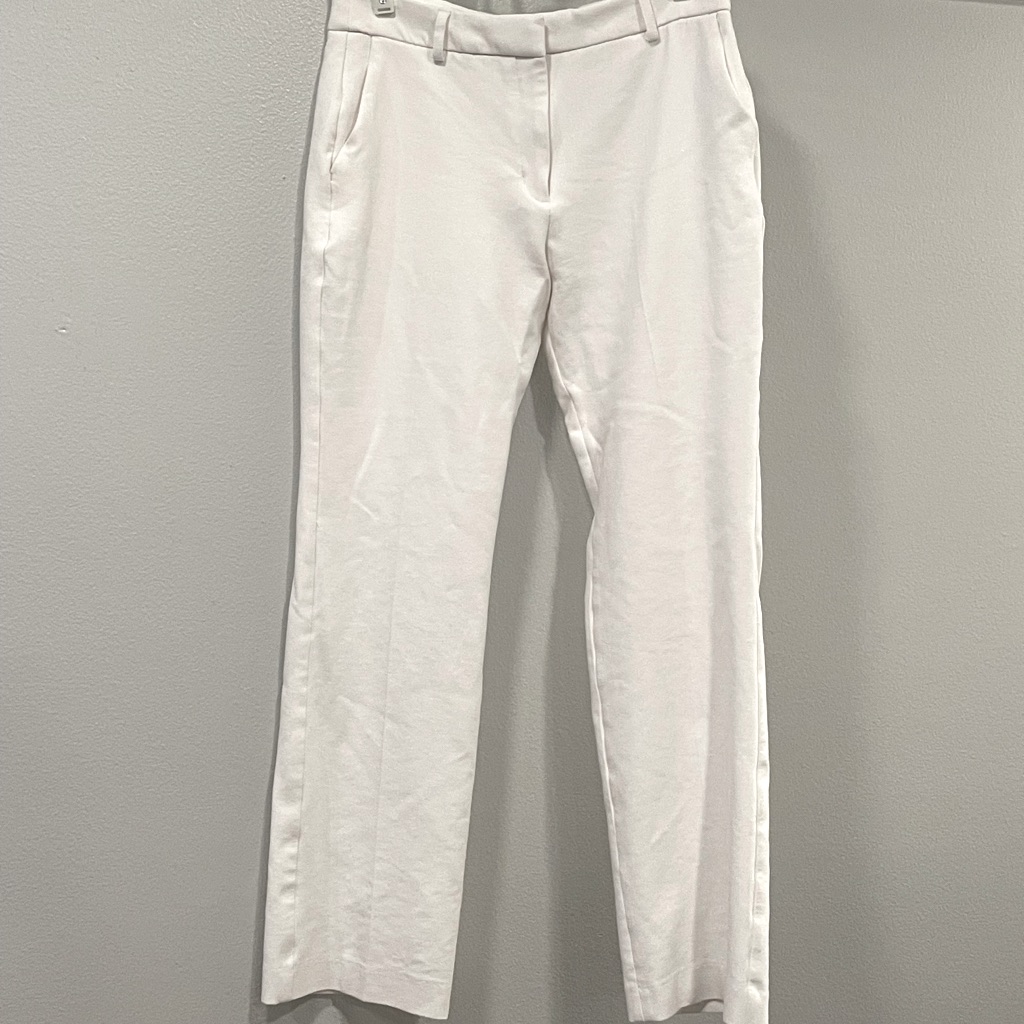 Express Editor Pant White Bootcut Sz 6 - This Season!
